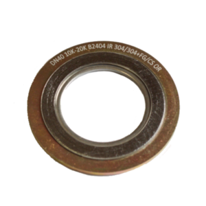 内外輪付きうず巻き形ガスケット JIS B2404 DN40 PN10K-20K 内外輪付