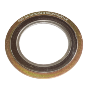 内外輪付きうず巻き形ガスケット JIS B2404 DN65 PN10K-20K 内外輪付